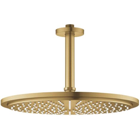 GROHE Ensemble de douche de tête Rainshower Cosm. 310 26067 Deckenaus. 142mm cool sunrise brossé, 26067GN0 (1/2)