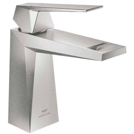 Grohe Allure Brilliant Mitigeur monocommande Lavabo Taille M Finition inox brossé infinity, 24342DC0 (1/3)