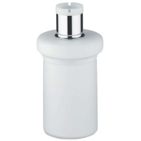 GROHE Flacon de remplacement 40179 pour distributeur de savon chrome, 40179000 (1/2)