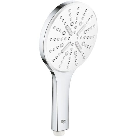 Grohe Rainshower SmartActive - Douche de tête 130, 3 jets, blanc lunaire 26544LS0