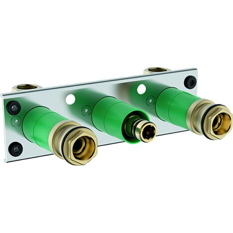 hansgrohe Corps d'encastrement pour Thermostat ShowerTablet 600 Universel apparent 2 sorties, 13129180 (1/4)