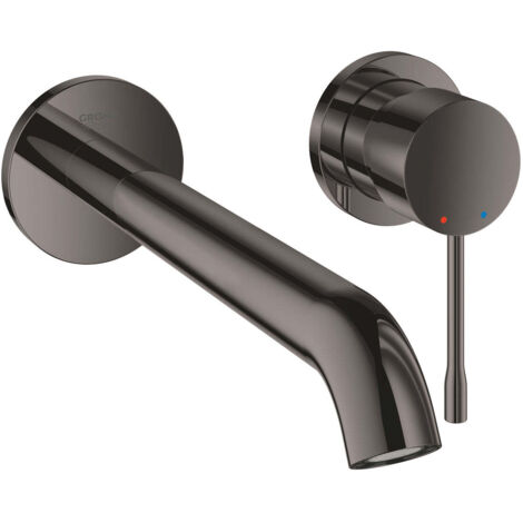 GROHE Mitigeur 2 trous mural WT Essence 291931 FMS Projection 230mm hard graphite, 29193A01