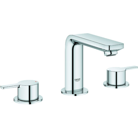 GROHE Mitigeur de lavabo 3 trous Eurostyle Cosmopolitan 203041 chrome, 20304001 (1/3)