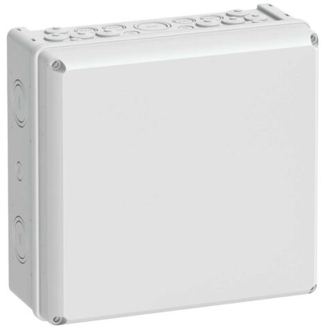 Spelsberg Boîtier vide, gris, indice de protection IP65, résistance aux chocs IK08, classe de protection II, tension nominale 400V AC, DLG, sans halogène, 73341001 (1/2)