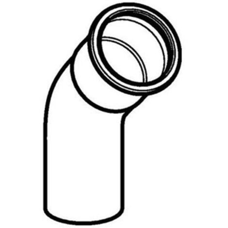 Geberit Mapress Acier inoxydable Coude avec extrémité à emboîter, DN 50, dø 54 mm, 33308 (1/2)