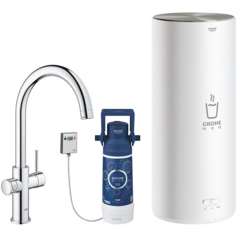 GROHE Robinetterie et chauffe-eau GROHE Red Duo 300791 Taille L Bec en C chromé, 30079001 (1/5)