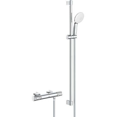 GROHE Mitigeur thermostatique de douche Grohtherm 1000 Performance 348351 Br.-grt. 900mm chrome, 34835001