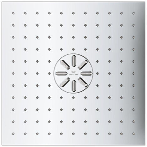 GROHE Deckenbrause Rainshower Aqua Duo 26733 2 Strahlarten 334x334mm chrom, 26733000