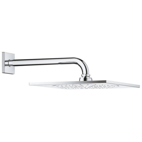 GROHE Set de douche de tête Rainshower Aqua 10" 26860 Bras de douche 286mm 9,5l/min chromé, 26860000 (1/4)