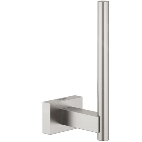 GROHE Porte-papier de rechange Essentials Cube 406231 mural métal supersteel, 40623DC1 (1/3)