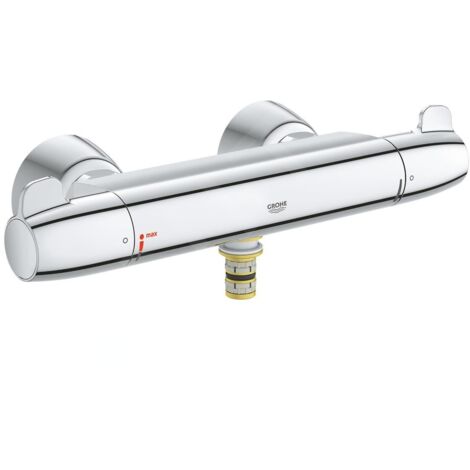 GROHE THM-Mitigeur lavabo Grohtherm Special 34666 avec raccords en S cachés chromé, 34666000 (1/5)