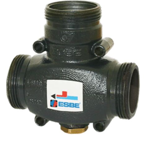 ESBE Vanne de chargement thermique VTC511, Temp. d'ouverture 60 degrés, Kvs9, Rp 1", 51020300 (1/2)