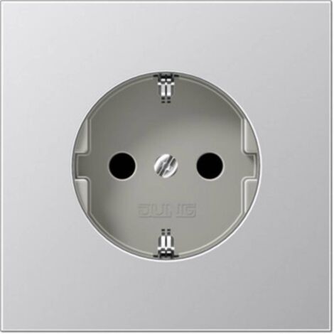 Jung Prise SCHUKO®, 16 A 250 V , SAFETY+, série LS, aluminium AL 1520 KI (1/2)