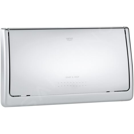 GROHE Plaque de recouvrement Classic 330 37053 330x190mm pour réservoir 6-9l chrome mat, 37053P00 (1/3)