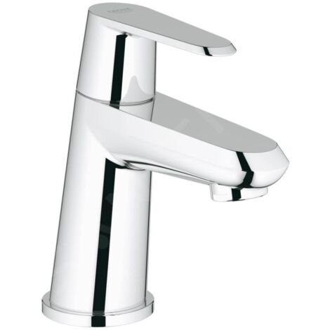 GROHE Robinet d'équerre Eurodisc C 230512 avec croisillon céramique chrome, 23051002 (1/4)