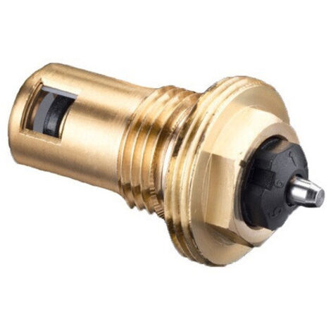 OVENTROP Insert de vanne GH avec 6 valeurs de préréglage pour radiateur compact, G 1/2 AG, M 30 x 1,5, avec étanchéité frontale du siège, kvs = 1,05, 1018080