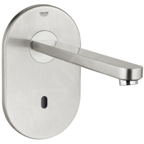GROHE Robinet infrarouge Eurosmart CE 36334 FMS mural saillie 232mm 230V inox, 36334SD0 (1/2)