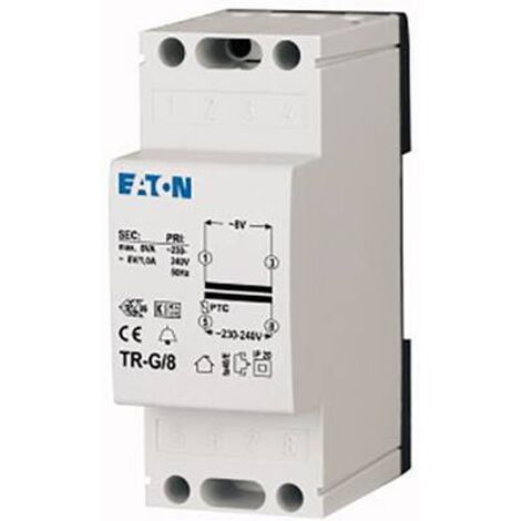 EATON Transformateur de sonnerie 230V, 8V, 1A, 272480