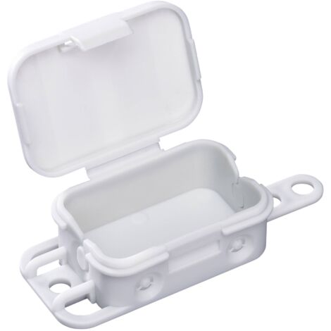 Boîte de dérivation gris IP20 40 x 56 x 23 mm – 4 entrées avec retenue de câble – Installation sécurisée par professionnel – Spelsberg