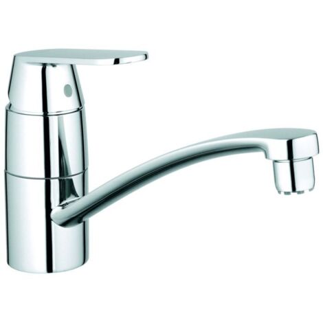 GROHE Mitigeur évier EH Eurosmart C 31179 bec plat Basse Pression chrome, 31179000 (1/4)