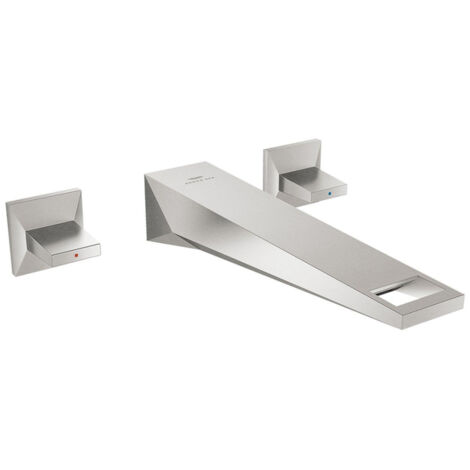 GROHE Robinet mural 3 trous Allure Brilliant 20629 FMS saillie 210mm supersteel, 20629DC0 (1/2)