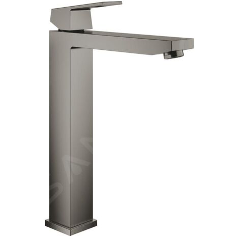 Grohe – Mitigeur de lavabo à levier XL – Hard Graphite brossé – Montage monotrou – Technologie SilkMove – Débit 5,7 l/min – Hauteur 342 mm - 23406AL0 (1/6)