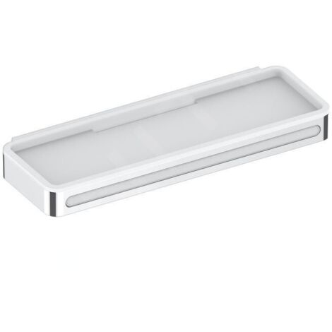 KEUCO Plan Panier de douche avec raclette chromé/blanc, 14959010051 (1/4)