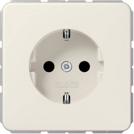 Jung Prise SCHUKO®, 16 A 250 V , SAFETY+, thermoplastique, Série CD, blanc CD 1520 BFKI (1/2)