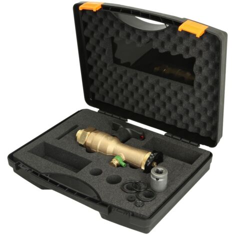 Appareil de montage Heimeier pour vannes thermostatiques en coffret