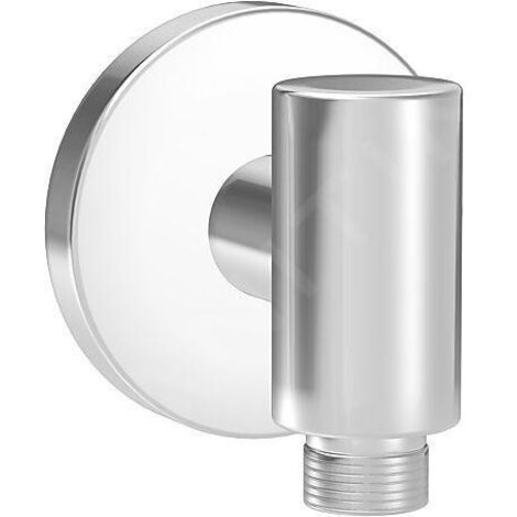 HANSA Coude de raccordement mural HANSA 0442 Rosace ronde DN15 Chrome, 04420200 (1/3)