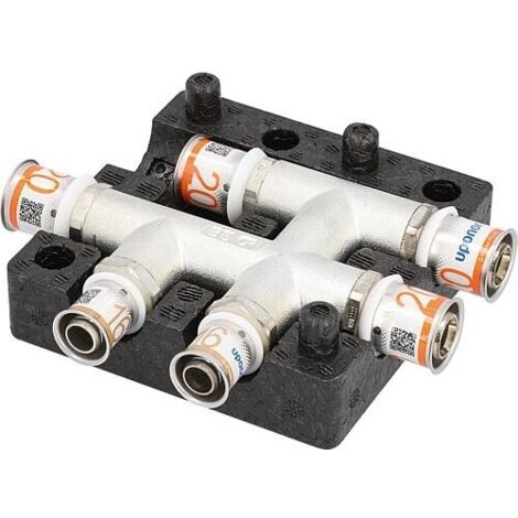 Uponor S-Press PLUS raccord en X HK avec boîte d'isolation insulated 20-16-20, 1070691 (1/2)
