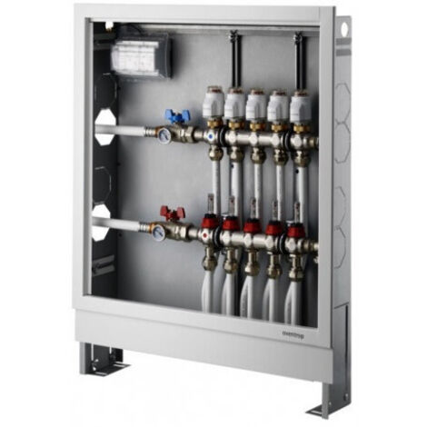OVENTROP Verteilerschrank Unterputz Nr. 1 B 560 x H 760-885 x T 115-180 mm, 1401151