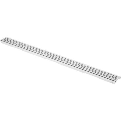 TECE TECEdrainline Grille design organic" 800 mm Acier inoxydable brossé, droit, 600861 (1/2)