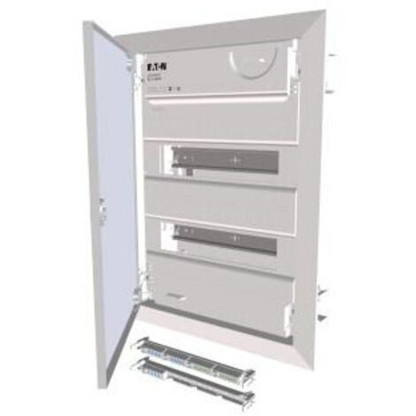 EATON Petit distributeur encastré pour cloisons sèches 2 rangées, classe de protection II, 178808 (1/4)