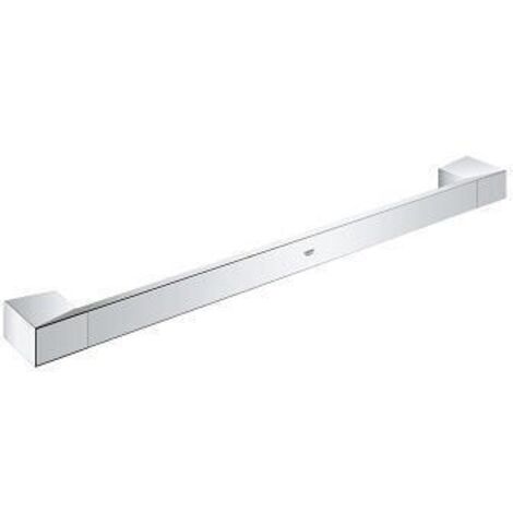 GROHE Barre d'appui pour baignoire Selection Cube 40807 métal 600mm chrome, 40807000 (1/3)