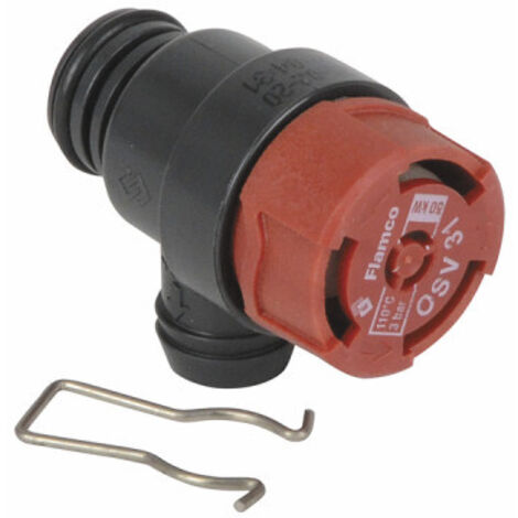 De Dietrich – Soupape chauffage central 3.5b – Pression max 3 bars – Filetage 1/2" – Pour installations de chauffage