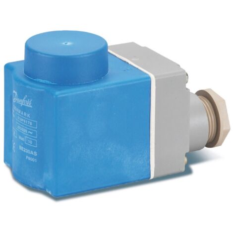 Danfoss Bobine BE pour électrovanne Tension alternative, 12 V, 50 Hz, 10 W, 018F6706 (1/3)