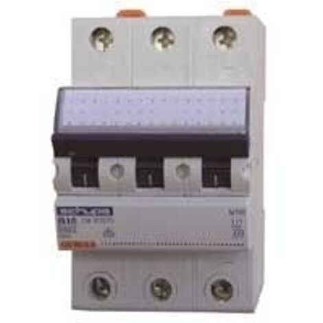 Gewiss DISJONCTEUR - MT 100 - 3P CARACTÉRISTIQUE B 20A - 3 MODULES, GW92569 (1/3)