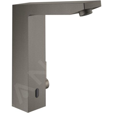 GROHE Robinetterie infrarouge lavabo Eurocube E 36441 mélange 6V hard graphite brossé, 36441AL0 (1/5)
