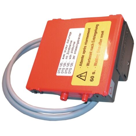 De Dietrich – Coffret de sécurité HONEYWELL câble DTG 120 avec veilleuse – Alimentation électrique 230V – Longueur capillaire 120cm – Température max 90°C - S4565BF1112