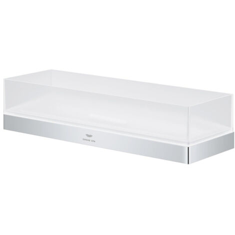 GROHE Panier de rangement Allure 409661 Montage mural transparent/chrome, 40966001 (1/3)