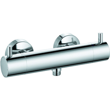 KLUDI BOZZ Mitigeur thermostatique de douche sans set de douche chromé, 352030538 (1/3)