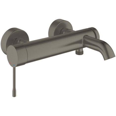 GROHE Mitigeur de bain Essence 252501 Montage mural hard graphite brossé, 25250AL1 (1/2)