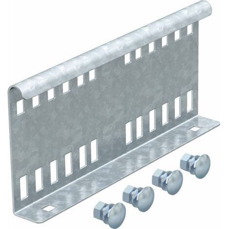 OBO Bettermann Raccord longitudinal pour échelle à câbles 114x250 acier galvanisé sendzimir, 6216545