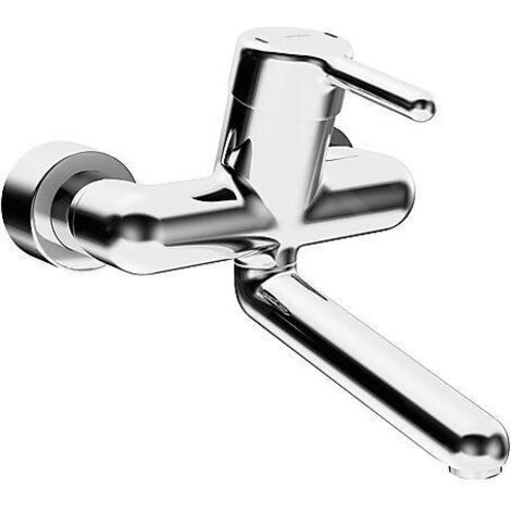 HANSA Mitigeur monocommande Robinet de lavabo HANSAMEDIPRO 0255 Portée 246 mm DN15 Chrome, 02552203 (1/3)