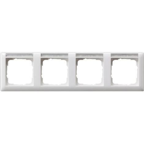Gira Cadre de recouvrement 4f horizon. BSF Standard 55 Blanc pur [109403], 1094 03 (1/3)