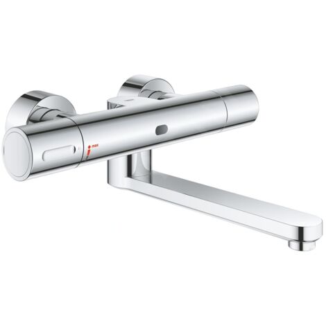 GROHE Robinet mural infrarouge Eurosmart CE Special 36454 Taille L Thermostatique/mitigeur 6V chromé, 36454000 (1/5)