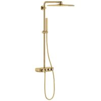 Grohe – Système de douche thermostatique Euphoria SmartControl 310 Cube Duo – Robinetterie avec technologie EcoJoy – 2 jets – Flexible 1750mm