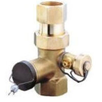 OVENTROP Robinet à chapeau Expa-Con DN 20, Rp 1 IG, PN 10, laiton, avec dispositif de plombage, 1089008
