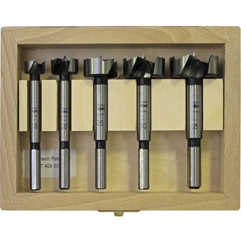 FISCH  Juego  de  brocas  Forstner  Tipo  0317  5  piezas  -  03170005K (1/3)